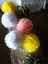 12" Tissue Paper Pom Pom - In Use