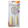 Topper Number Cake Candles [digit zero] - Funzoop