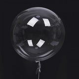 Transparent bubble style helium balloon for elegant party décor from Funzoop The Party Shop