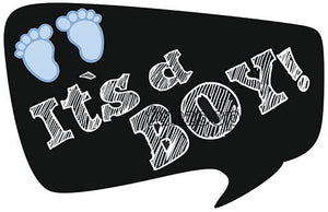 It's a BOY! Photo Booth Placard [PBP201]